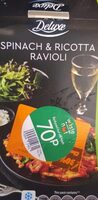 Spinach and ricotta ravioli