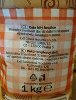 Cukr krupice