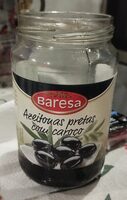 Azeitonas pretas com caroço