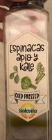 Espinacas apio y kale
