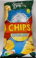 Chips gesalzen