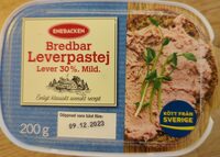 Bredbar Leverpastej
