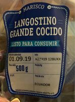 Langostino grande cocido
