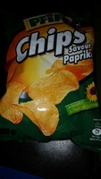 Chips saveur paprika