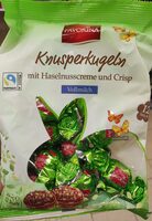 Knusperkugeln Haselnusscreme Crisp Vollmilch