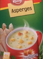 Soupe instantanée asperges