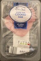 Wafer thin cooked ham