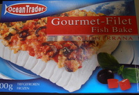 Filet de colin à la méditerranéenne, Surgelé