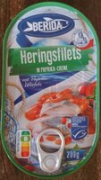 Heringsfilet in Paprika-Creme