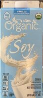 Lidl Organic Soy Milk (Vanilla)