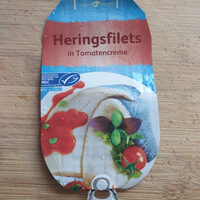 Heringsfilets in Tomatencreme