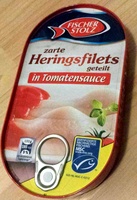 Heringsfilets in Tomatensauce