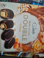 Mini sticks double caramel