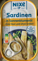 Sardinen in Sonnenblumenöl