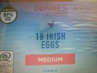 Dunnes STORES 18 irish eggs
