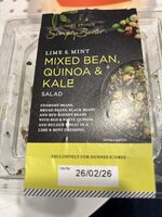 Mixed bean, quinoa & kale