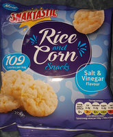 Snaktastic Rice and Corn snacks - salt and vinegar