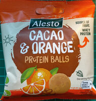 Cacao and Orange Protein Balls
