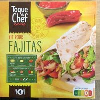 Fajitas wrap kit