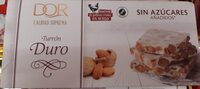 Turrón duro sin azúcares