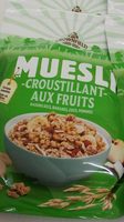Muesli croustillant aux fruits