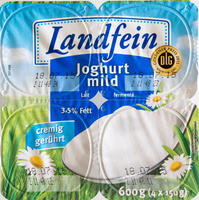 Joghurt mild, 3,5% Fett