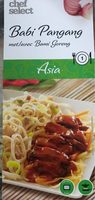 Vitasia Babi Pangang, met gewokte bami goreng
