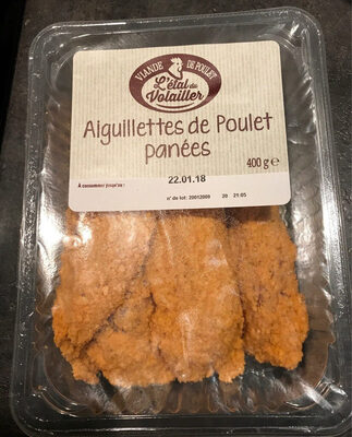 Aiguillettes de poulet panées