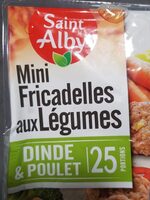 Fricadelles de légumes dinde et poulet