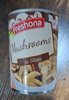 Mushrooms in slices