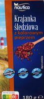 Krajanka śledziowa z kolorowym piperzem