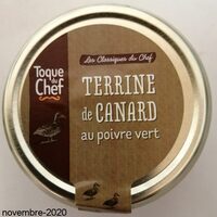 Terrine de Canard au poivre vert