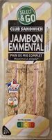 Club sandwich jambon emmental