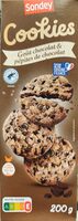 Cookies goût chocolat & pépites de chocolat