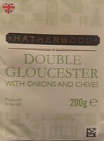 Double Gloucester with onions and chives