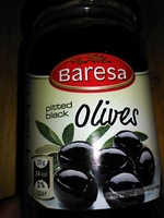 Pitted black olives