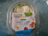 Salade Surimi & Oeuf Sauce Cocktail