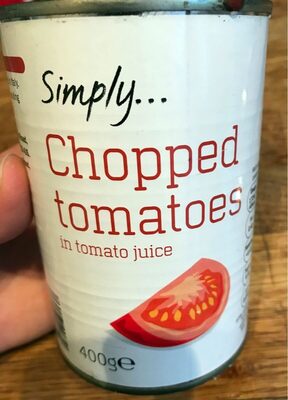 Chopped Tomatoes In Tomato Juice