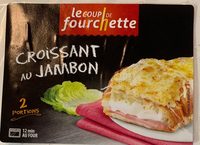 Croissant au jambon