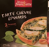 Tarte chèvre épinards