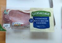 Unsmoked Back Bacon Rashers