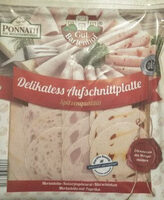 Delikatess Aufschnittplatte
