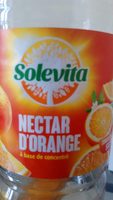 Nectar d'orange à base concentré