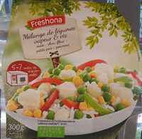 Mélange de légumes vapeur & riz
