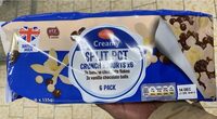 Creamy split pot crunch yogurts