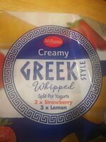 Creamy Greek whipped style