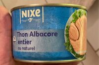 Thon albacore au naturel