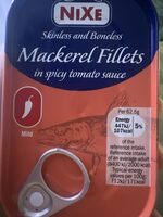 Mackrel Fillets in spicy tomato sauce