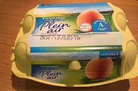 6 Oeufs FRAIS • PLEIN AIR