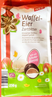 Waffel-Eier Zartbitter